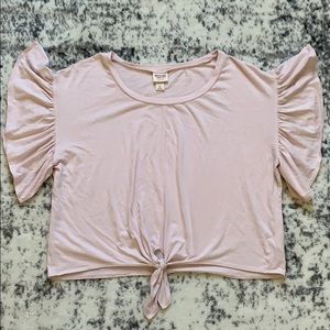 Mossimo Tie front top